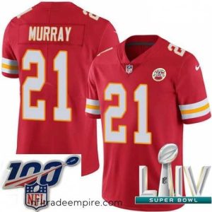 Alluring 2020 Super Bowl LIV Nike Kansas City Chiefs #21 Eric Murray Red Team Color Vapor Untouchable Limited Player NFL Jersey