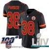 Stunning 2020 Super Bowl LIV Nike Kansas City Chiefs #38 Ron Parker Limited Black Rush Vapor Untouchable NFL Jersey