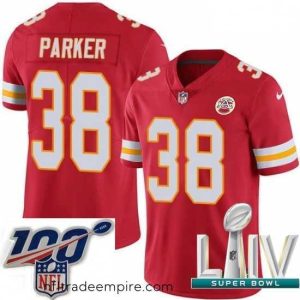 Irresistible 2020 Super Bowl LIV Nike Kansas City Chiefs #38 Ron Parker Red Team Color Vapor Untouchable Limited Player NFL Jersey