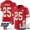 Superb 2020 Super Bowl LIV Nike Kansas City Chiefs #25 Kenneth Acker Red Team Color Vapor Untouchable Limited Player NFL Jersey