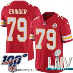 Alluring 2020 Super Bowl LIV Nike Kansas City Chiefs #79 Parker Ehinger Red Team Color Vapor Untouchable Limited Player NFL Jersey