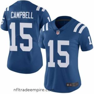 Delightful Colts 15 Parris Campbell Royal Blue Team Color Stitched Football Vapor Untouchable Limited Jersey