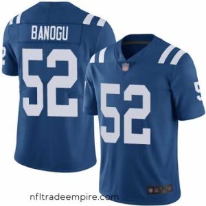 Alluring Colts 52 Ben Banogu Royal Blue Team Color Stitched Football Vapor Untouchable Limited Jersey