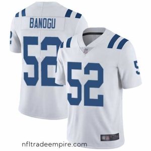 Stunning Colts 52 Ben Banogu White Stitched Football Vapor Untouchable Limited Jersey