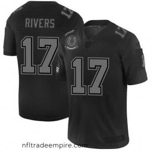 Alluring Indianapolis Colts 17 Philip Rivers Nike Black 2019 Salute to Service Limited Stitched NFL Jersey