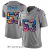 Charming Indianapolis Colts 53 Darius Leonard Nike Multi Color 2020 NFL Crucial Catch NFL Jersey Greyheather