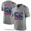 Charming Indianapolis Colts 56 Quenton Nelson Nike Multi Color 2020 NFL Crucial Catch NFL Jersey Greyheather