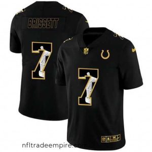 Delightful Indianapolis Colts 7 Jacoby Brissett Nike Carbon Black Vapor Cristo Redentor Limited NFL Jersey