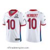 Exquisite 2022 NFL Pro Bowl Los Angeles Chargers #10 Justin Herbert AFC White Jersey