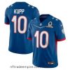 Exquisite 2022 NFL Pro Bowl Los Angeles Rams 10 Cooper Kupp NFC Blue Jersey