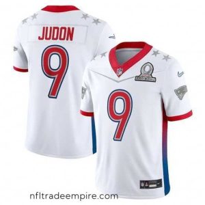 Delightful 2022 NFL Pro Bowl New England Patriots 9 Matthew Judon AFC White Jersey