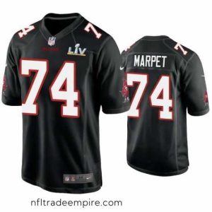 Superb Ali Marpet Buccaneers Black Super Bowl Lv Game Fashion Jersey