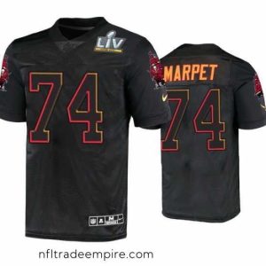 Alluring Ali Marpet Tampa Bay Buccaneers Black Super Bowl Lv Jersey