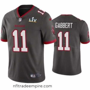 Superb Blaine Gabbert Buccaneers Pewter Super Bowl Lv Vapor Limited Jersey