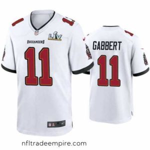 Charming Blaine Gabbert Buccaneers White Super Bowl Lv Game Jersey