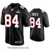 Alluring Cameron Brate Buccaneers Black Super Bowl Lv Game Fashion Jersey