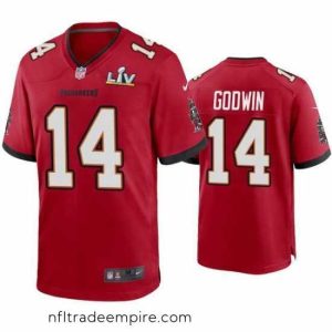 Alluring Chris Godwin Buccaneers Red Super Bowl Lv Game Jersey