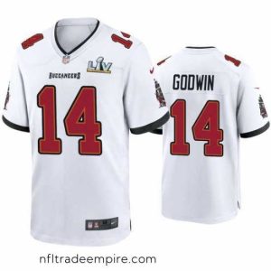 Irresistible Chris Godwin Buccaneers White Super Bowl Lv Game Jersey