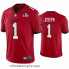 Superb Greg Joseph Buccaneers Red Super Bowl Lv Vapor Limited Jersey