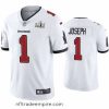 Superb Greg Joseph Buccaneers White Super Bowl Lv Vapor Limited Jersey
