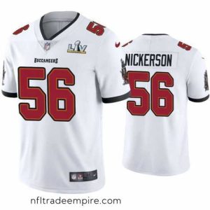 Enchanting Hardy Nickerson Buccaneers White Super Bowl Lv Vapor Limited Jersey