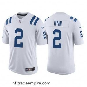Delightful Indianapolis Colts 2 Matt Ryan White Vapor Untouchable Limited Stitched Football jersey