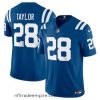 Gorgeous Indianapolis Colts 28 Jonathan Taylor Blue 2023 F.U.S.E.Vapor Untouchable Stitched Football Jersey