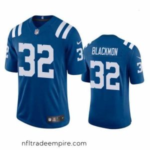 Irresistible Indianapolis Colts 32 Julian Blackmon Royal Vapor Limited Jersey