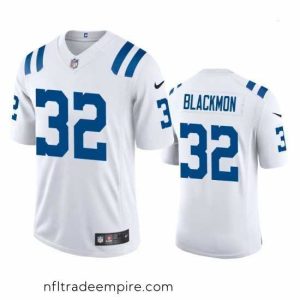 Stunning Indianapolis Colts 32 Julian Blackmon White Vapor Limited Jersey