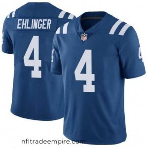 Exquisite Indianapolis Colts 4 Sam Ehlinger Blue Vapor Untouchable Stitched Jersey