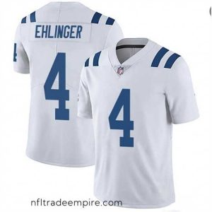 Exquisite Indianapolis Colts 4 Sam Ehlinger White Vapor Untouchable Stitched Jersey