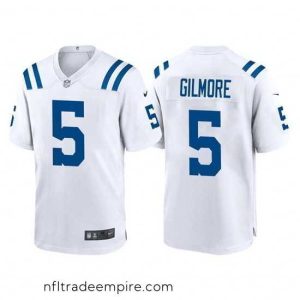 Enchanting Indianapolis Colts 5 Stephon Gilmore White Stitched Football Jersey