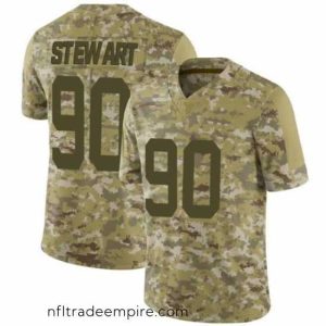 Magnificent Indianapolis Colts Grover Stewart 90 2018 Salute To Service NFL Limited Jersey