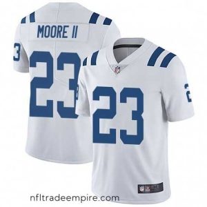 Alluring Indianapolis Colts Kenny Moore II Limited Color Rush Vapor Untouchable Jersey White