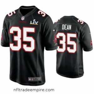 Delightful Jamel Dean Buccaneers Black Super Bowl Lv Game Fashion Jersey