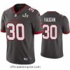 Alluring Ke'Shawn Vaughn Buccaneers Pewter Super Bowl Lv Vapor Limited Jersey