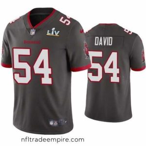Alluring Lavonte David Buccaneers Pewter Super Bowl Lv Vapor Limited Jersey