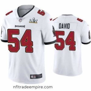 Delightful Lavonte David Buccaneers White Super Bowl Lv Vapor Limited Jersey