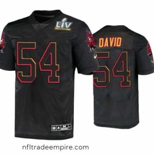 Magnificent Lavonte David Tampa Bay Buccaneers Black Super Bowl Lv Jersey