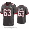 Alluring Lee Roy Selmon Buccaneers Pewter Super Bowl Lv Game Jersey