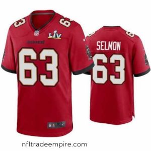 Alluring Lee Roy Selmon Buccaneers Red Super Bowl Lv Game Jersey