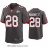 Superb Leonard Fournette Buccaneers Pewter Super Bowl Lv Game Jersey