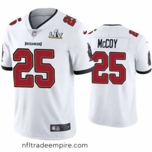 Stunning Lesean Mccoy Buccaneers White Super Bowl Lv Vapor Limited Jersey