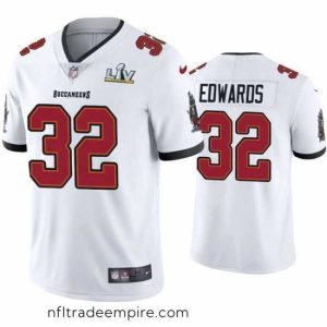 Enchanting Mike Edwards Buccaneers White Super Bowl Lv Vapor Limited Jersey