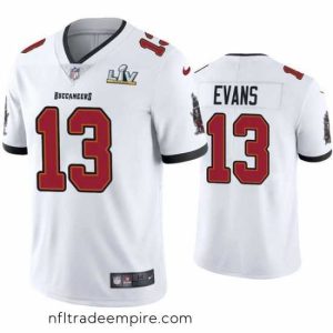 Charming Mike Evans Buccaneers White Super Bowl Lv Vapor Limited Jersey