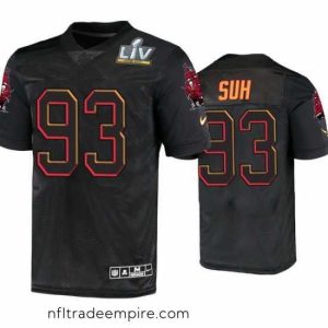 Superb Ndamukong Suh Tampa Bay Buccaneers Black Super Bowl Lv Jersey