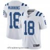 Superb Nike Indianapolis Colts 18 Peyton Manning White Vapor Untouchable Limited Player NFL Jersey
