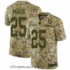 Alluring Nike Indianapolis Colts 25 Marlon Mack Limited Camo 2018 Salute to Service NFL Jersey