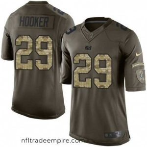 Enchanting Nike Indianapolis Colts 29 Malik Hooker Limited Green Salute to Service NFL Jersey