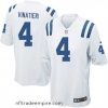 Alluring Nike Indianapolis Colts 4 Adam Vinatieri Game White NFL Jersey